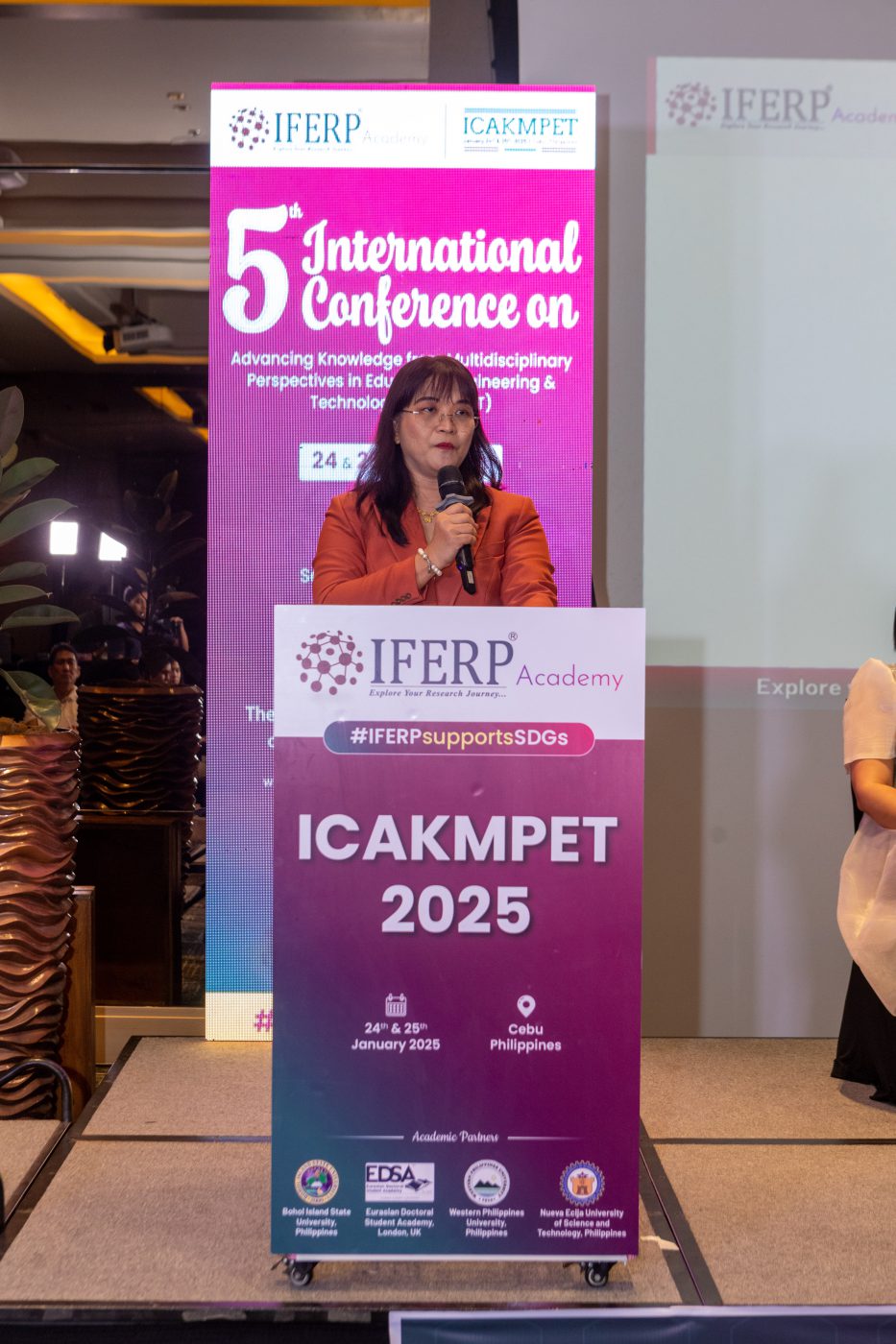Delegates at a past IFERP conference