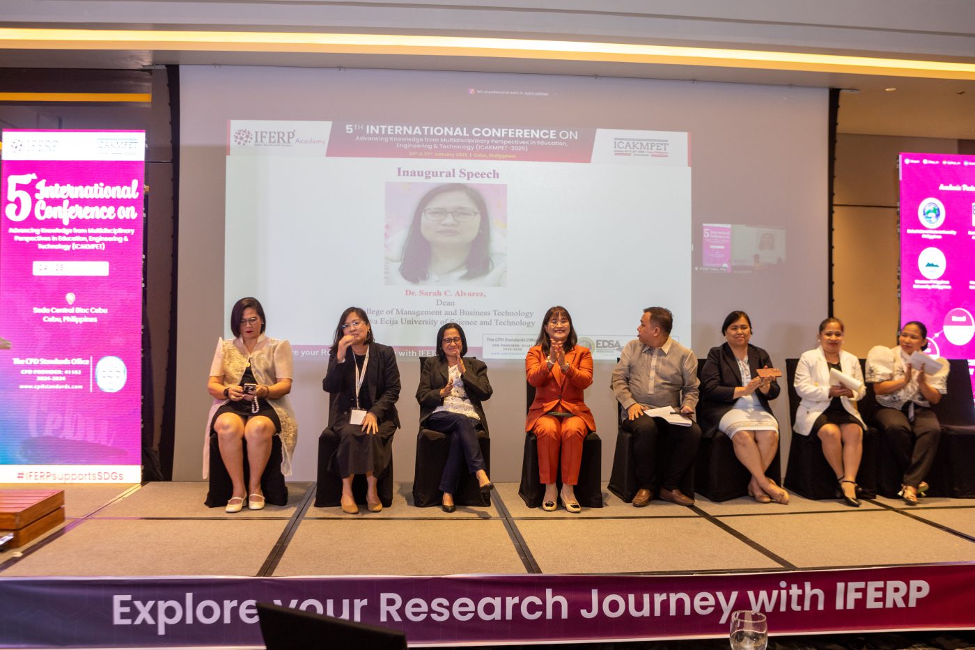 Delegates at a past IFERP conference