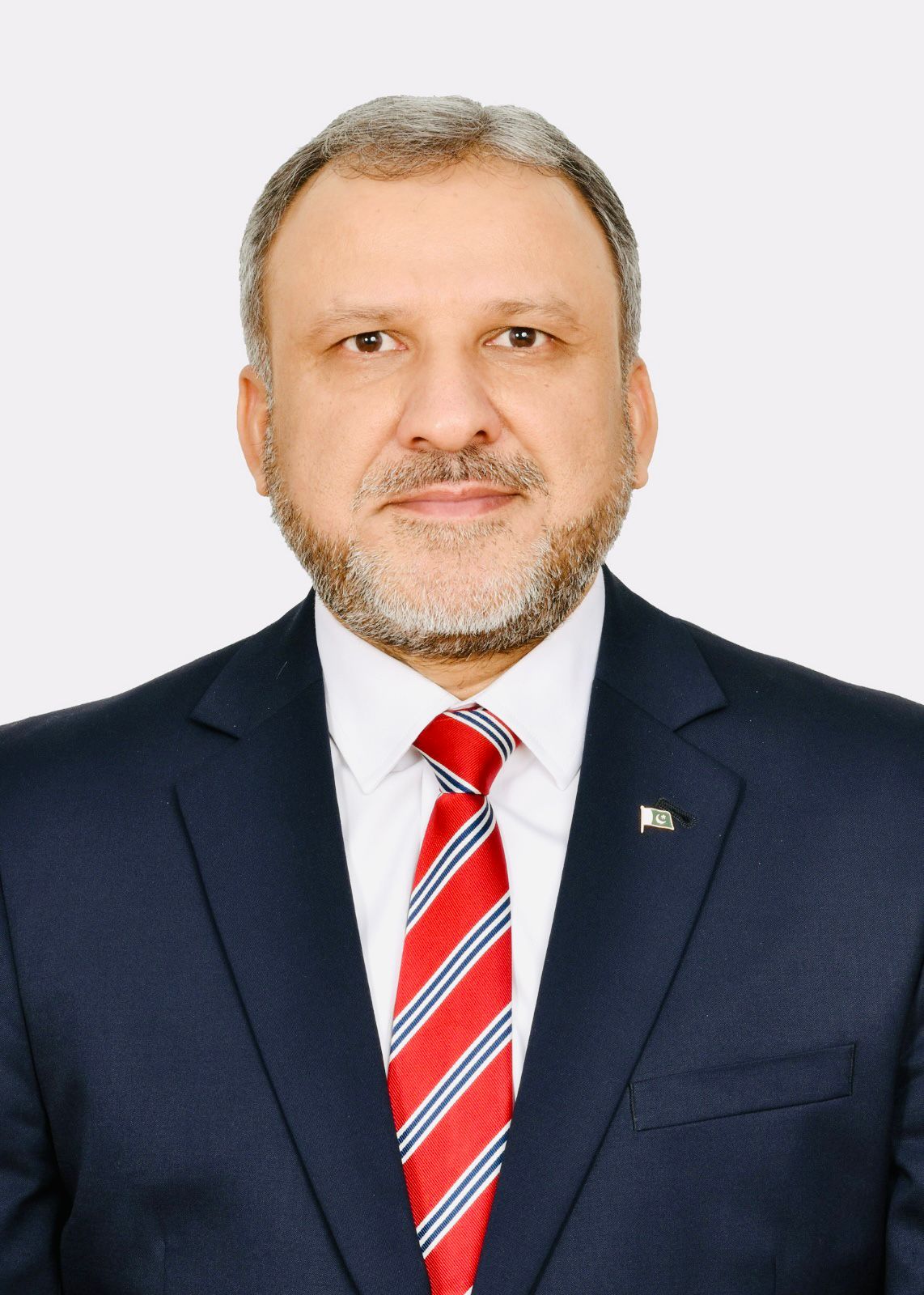 Portrait of Prof. Dr. Muazzam A. Khan Khattak, Quaid-i-Azam University, Pakistan